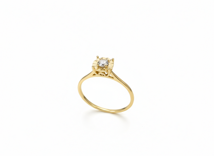 1ct Face Bridal Ring