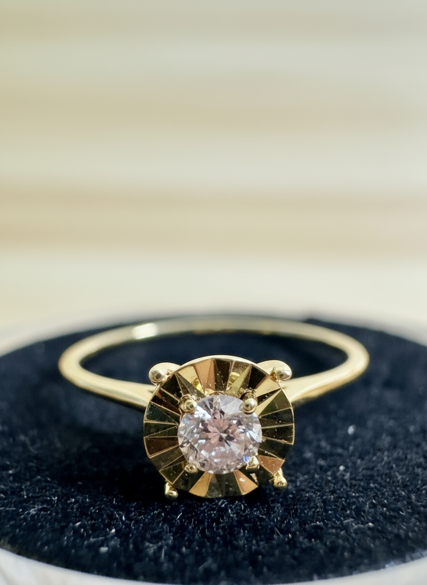 1ct Face Bridal Ring
