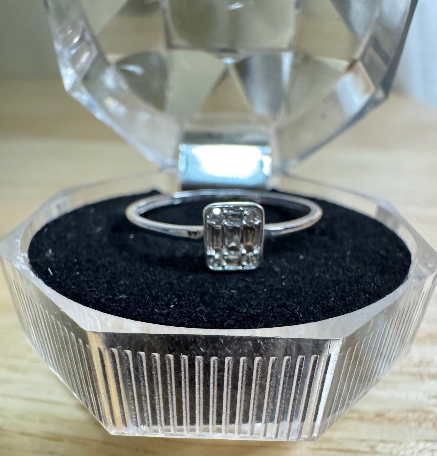 Emerald Illusion Ring