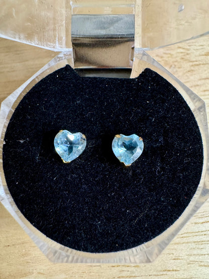 Heart Blue Topaz