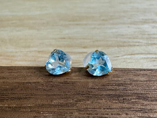 Heart Blue Topaz