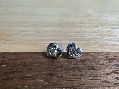 Harley Heart Earrings