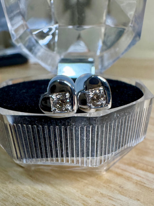 Harley Heart Earrings