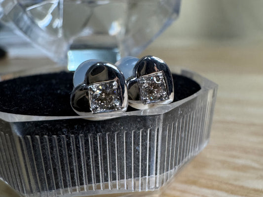 Harley Heart Earrings