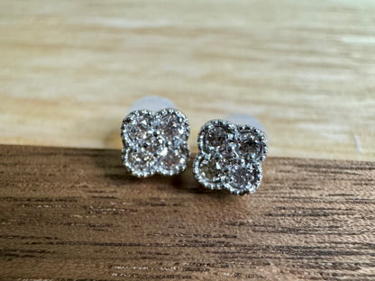 Solid Clover Earrings