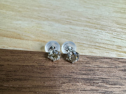 Solitaire Earrings