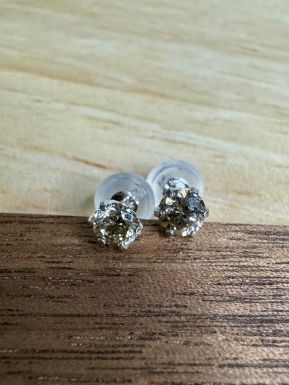 Solitaire Earrings