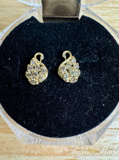 Swan Earrings