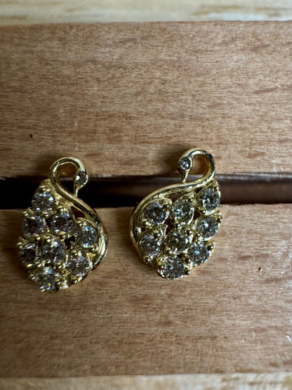 Swan Earrings