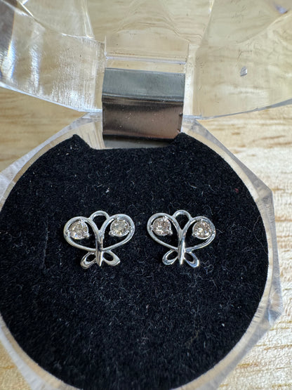 Butterfly Dia Earring