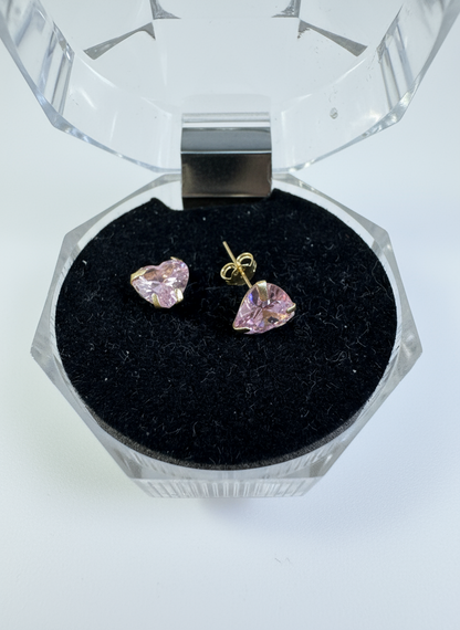 Pink Tourmaline Earrings